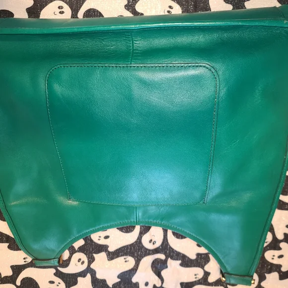 -Green Tory Burch purse vintage and gorgeous - Picture 9 of 10